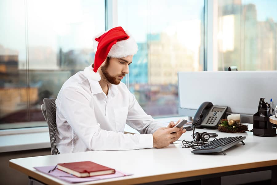 Mejorar el clima laboral de los empleados en navidad
